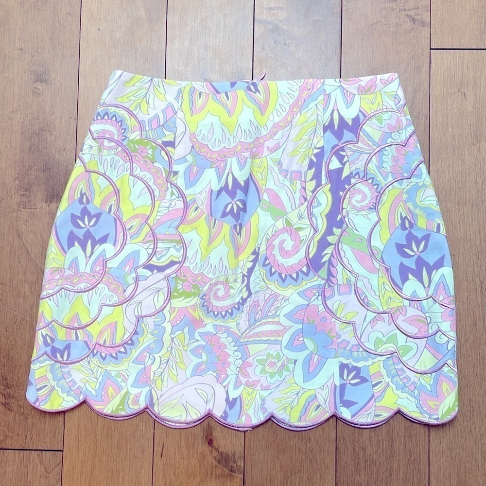 Colorful Patterned Women's Skirt
